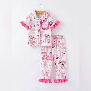 T Swift Girls Pajama Set